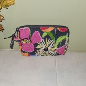 Vera Bradley Multicolor Floral Mini Cosmetic Bag